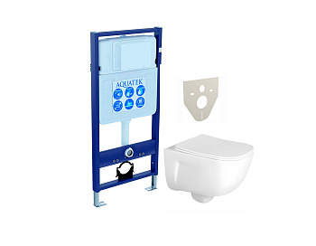 Сет унитаз + инсталляция Aquatek SET AQUATEK ДИВА